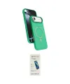 ieg™ iPhone 17 Air Kılıf İz Işık Koleksiyonu - Şeffaf Pasifik Cam Ekran Koruyucu