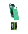 ieg™ iPhone 17 Air Kılıf İz Işık Koleksiyonu - Siyah 360 Mat Full Body Arka Koruyucu