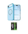 ieg™ iPhone 17 Air Kılıf Kıvılcım Form Prime - Şeffaf 360 Full Body Arka Koruyucu