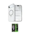 ieg™ iPhone 17 Air Kılıf Kıvılcım Form Prime - Şeffaf 360 Full Body Arka Koruyucu