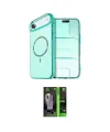 ieg™ iPhone 17 Air Kılıf Kıvılcım Form Prime - Şeffaf 360 Full Body Arka Koruyucu