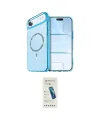 ieg™ iPhone 17 Air Kılıf Kıvılcım Form Prime - Şeffaf Pasifik Cam Ekran Koruyucu