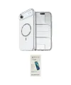 ieg™ iPhone 17 Air Kılıf Kıvılcım Form Prime - Şeffaf Pasifik Cam Ekran Koruyucu