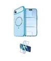 ieg™ iPhone 17 Air Kılıf Kıvılcım Form Prime - Siyah 3D Antistatik Cam Ekran Koruyucu
