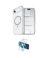 ieg™ iPhone 17 Air Kılıf Kıvılcım Form Prime - Siyah 3D Antistatik Cam Ekran Koruyucu