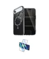 ieg™ iPhone 17 Air Kılıf Kıvılcım Form Prime - Siyah 3D Antistatik Seramik Nano Ekran Koruyucu