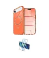 ieg™ iPhone 17 Air Kılıf Kıvılcım Form Prime - Siyah 3D Antistatik Seramik Nano Ekran Koruyucu