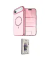 ieg™ iPhone 17 Air Kılıf Kıvılcım Form Prime - Siyah Bilvis 3D Cam Ekran Koruyucu