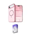 ieg™ iPhone 17 Air Kılıf Kıvılcım Form Prime - Siyah Bilvis 5in1 3D Magic Cam Ekran Koruyucu