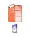 ieg™ iPhone 17 Air Kılıf Kıvılcım Form Prime - Siyah Bilvis 5in1 3D Magic Cam Ekran Koruyucu