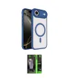 ieg™ iPhone 17 Air Kılıf Kıvılcım Prime - Siyah 360 Mat Full Body Arka Koruyucu