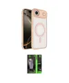 ieg™ iPhone 17 Air Kılıf Kıvılcım Prime - Siyah 360 Mat Full Body Arka Koruyucu
