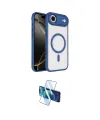 ieg™ iPhone 17 Air Kılıf Kıvılcım Prime - Siyah 3D Antistatik Cam Ekran Koruyucu