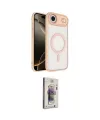 ieg™ iPhone 17 Air Kılıf Kıvılcım Prime - Siyah Bilvis 3D Cam Ekran Koruyucu