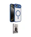 ieg™ iPhone 17 Air Kılıf Kıvılcım Prime - Siyah Bilvis Hayalet Cam Ekran Koruyucu