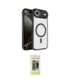 ieg™ iPhone 17 Air Kılıf Kıvılcım Prime - Siyah Joko Magic 5D Hayalet Cam