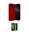 ieg™ iPhone 17 Air Kılıf Kozmos Yansıma Özel Seri - Şeffaf 360 Full Body Arka Koruyucu