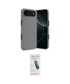 ieg™ iPhone 17 Air Kılıf Kozmos Yansıma Özel Seri - Şeffaf Pasifik Cam Ekran Koruyucu