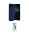 ieg™ iPhone 17 Air Kılıf Kozmos Yansıma Özel Seri - Şeffaf Pasifik Cam Ekran Koruyucu