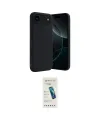 ieg™ iPhone 17 Air Kılıf Kozmos Yansıma Özel Seri - Şeffaf Pasifik Cam Ekran Koruyucu
