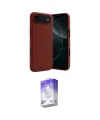 ieg™ iPhone 17 Air Kılıf Kozmos Yansıma Özel Seri - Siyah Bilvis 5in1 3D Magic Cam Ekran Koruyucu
