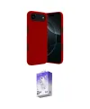 ieg™ iPhone 17 Air Kılıf Kozmos Yansıma Özel Seri - Siyah Bilvis 5in1 3D Magic Cam Ekran Koruyucu