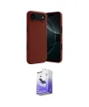 ieg™ iPhone 17 Air Kılıf Kozmos Yansıma Özel Seri - Siyah Bilvis 5in1 5D Magic Hayalet Cam Ekran Koruyucu