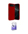 ieg™ iPhone 17 Air Kılıf Kozmos Yansıma Özel Seri - Siyah Bilvis 5in1 5D Magic Hayalet Cam Ekran Koruyucu