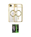 ieg™ iPhone 17 Air Kılıf Nova Işık Özel Seri - Şeffaf 360 Full Body Arka Koruyucu