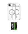 ieg™ iPhone 17 Air Kılıf Nova Işık Özel Seri - Şeffaf 360 Full Body Arka Koruyucu