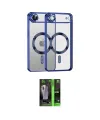 ieg™ iPhone 17 Air Kılıf Nova Işık Özel Seri - Şeffaf 360 Full Body Arka Koruyucu