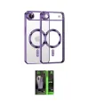 ieg™ iPhone 17 Air Kılıf Nova Işık Özel Seri - Şeffaf 360 Full Body Arka Koruyucu