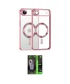 ieg™ iPhone 17 Air Kılıf Nova Işık Özel Seri - Şeffaf 360 Full Body Arka Koruyucu