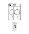 ieg™ iPhone 17 Air Kılıf Nova Işık Özel Seri - Şeffaf Pasifik Cam Ekran Koruyucu