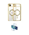 ieg™ iPhone 17 Air Kılıf Nova Işık Özel Seri - Siyah 3D Antistatik Seramik Nano Ekran Koruyucu