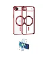 ieg™ iPhone 17 Air Kılıf Nova Işık Özel Seri - Siyah 3D Antistatik Seramik Nano Ekran Koruyucu