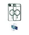 ieg™ iPhone 17 Air Kılıf Nova Işık Özel Seri - Siyah 3D Antistatik Seramik Nano Ekran Koruyucu