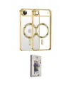 ieg™ iPhone 17 Air Kılıf Nova Işık Özel Seri - Siyah Bilvis 3D Cam Ekran Koruyucu