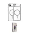 ieg™ iPhone 17 Air Kılıf Nova Işık Özel Seri - Siyah Bilvis 3D Cam Ekran Koruyucu