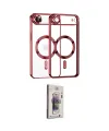 ieg™ iPhone 17 Air Kılıf Nova Işık Özel Seri - Siyah Bilvis 3D Cam Ekran Koruyucu