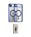 ieg™ iPhone 17 Air Kılıf Nova Işık Özel Seri - Siyah Bilvis 3D Cam Ekran Koruyucu
