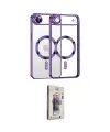 ieg™ iPhone 17 Air Kılıf Nova Işık Özel Seri - Siyah Bilvis 3D Cam Ekran Koruyucu