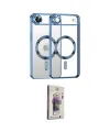 ieg™ iPhone 17 Air Kılıf Nova Işık Özel Seri - Siyah Bilvis 3D Cam Ekran Koruyucu