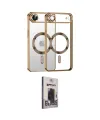 ieg™ iPhone 17 Air Kılıf Nova Işık Özel Seri - Siyah Bilvis Hayalet Cam Ekran Koruyucu