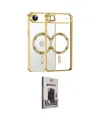 ieg™ iPhone 17 Air Kılıf Nova Işık Özel Seri - Siyah Bilvis Hayalet Cam Ekran Koruyucu