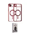 ieg™ iPhone 17 Air Kılıf Nova Işık Özel Seri - Siyah Bilvis Hayalet Cam Ekran Koruyucu