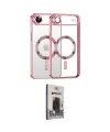 ieg™ iPhone 17 Air Kılıf Nova Işık Özel Seri - Siyah Bilvis Hayalet Cam Ekran Koruyucu