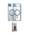 ieg™ iPhone 17 Air Kılıf Nova Işık Özel Seri - Siyah Bilvis Hayalet Cam Ekran Koruyucu