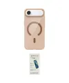 ieg™ iPhone 17 Air Kılıf Pusula Form Özel Seri - Şeffaf Pasifik Cam Ekran Koruyucu