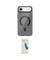 ieg™ iPhone 17 Air Kılıf Pusula Form Özel Seri - Şeffaf Pasifik Cam Ekran Koruyucu